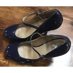 Womans JC Rubber Blue Retro Style Shoes size 9 🤩